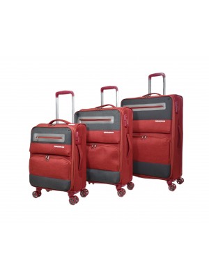 Комплект чемоданов 50154 Бордовый