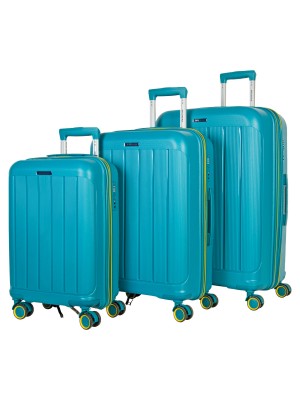 Комплект чемоданов 11197-1 Бирюзовый