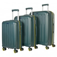 Комплект чемоданов 11197-1 Темно-зеленый