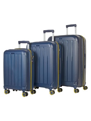 Комплект чемоданов 11197-1 Темно-синий