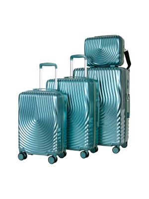 Комплект чемоданов 77062-1 Изумрудный