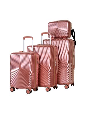Комплект чемоданов 77062-1  Пудра
