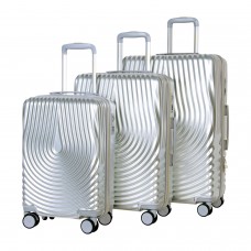 Комплект чемоданов 77062-1 Серебро