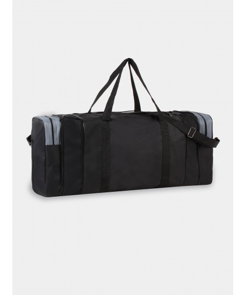 Дорожная сумка С_060 черный, серый