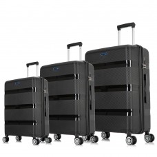 Комплект чемоданов 11195 черный