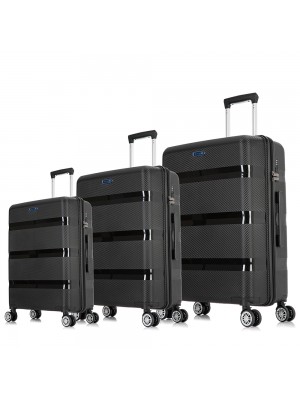 Комплект чемоданов 11195 черный