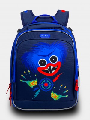 Школьный ранец NUK23B-7003 синий "Дай пять"