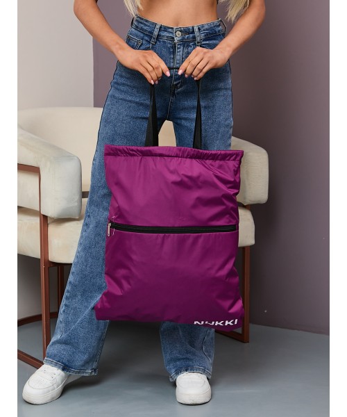 Сумка-рюкзак №63 фиолетовый