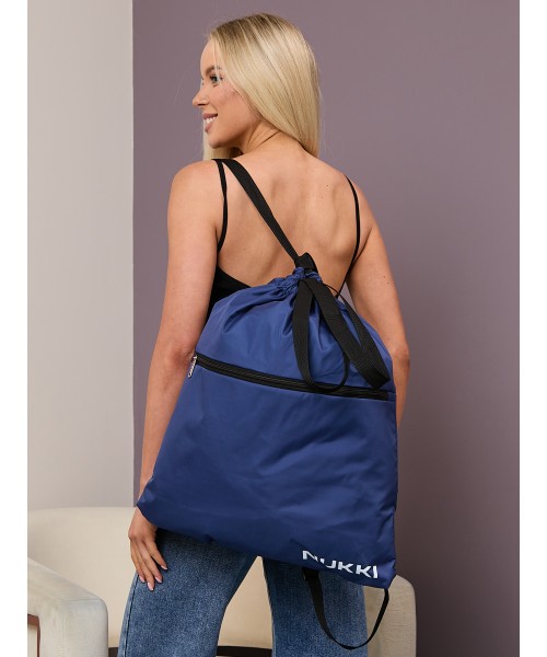 Сумка-рюкзак №63 синий