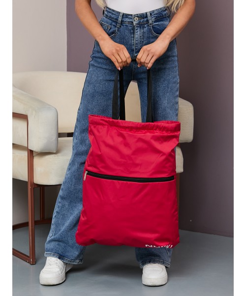 Сумка-рюкзак №63 красный