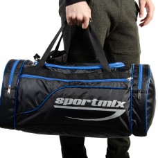 Спортивная сумка 013(420) черный, синий SportMix