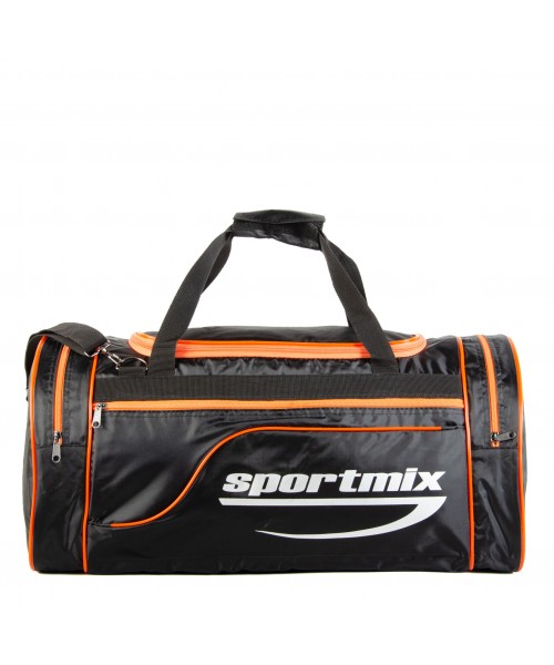 Спортивная сумка 013(420) черный, оранжевый SportMix