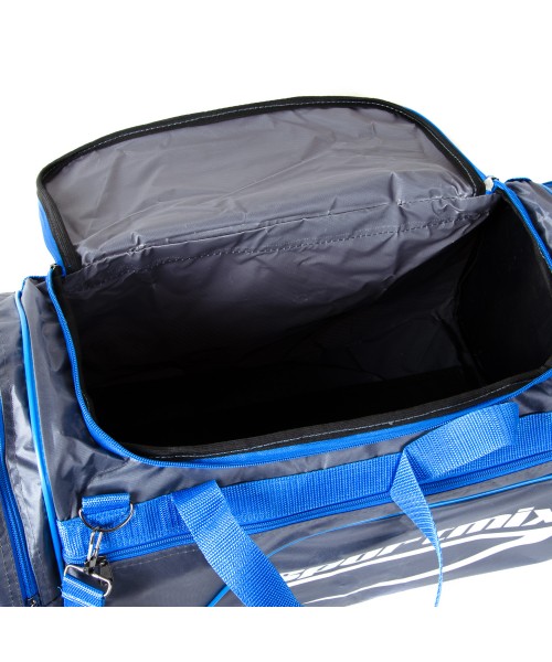 Спортивная сумка 013(420) серый, голубой SportMix