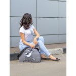 Спортивная сумка NUK-3648-1 серый енот