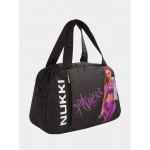 Спортивная сумка NUK-SP-07 черный, фиолетовый девочка