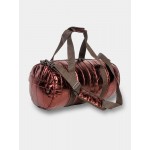 Дорожная сумка 18128 металлик, коричневый
