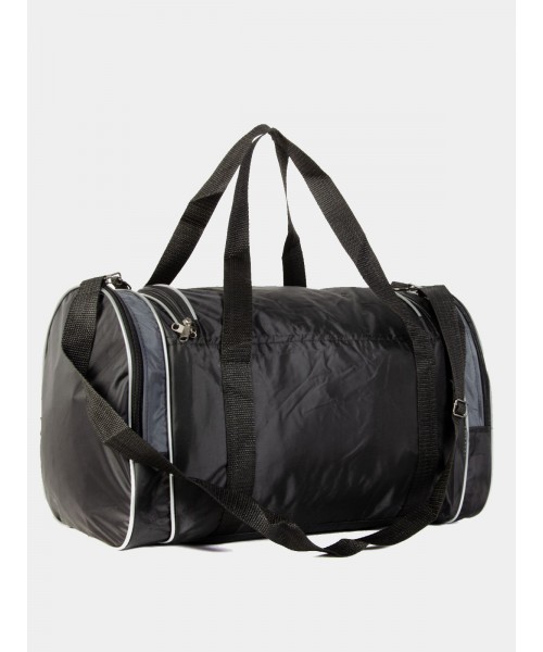 Дорожная сумка С_025-1 черный, серый