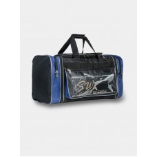 Дорожная сумка С032-10 черный, синий
