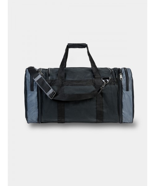 Дорожная сумка С032-10 черный, серый