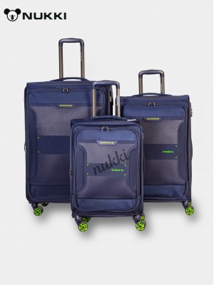 Комплект чемоданов 50152 темно-синий