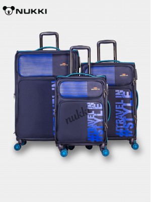 Комплект чемоданов 50151 синий