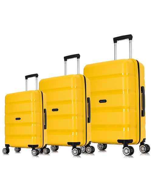 Комплект чемоданов 11192 желтый
