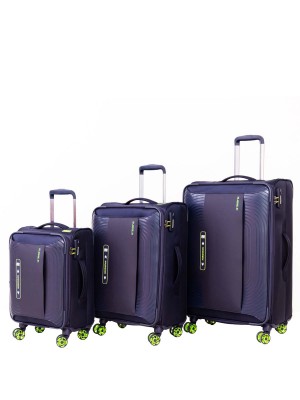 Комплект чемоданов 50157 темно-синий