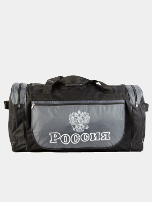 Дорожная сумка С_009-1 черный, серый