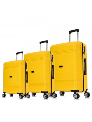 Комплект чемоданов 11193 желтый