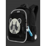 Школьный ранец NK22-7001-1 черный панда