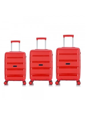 Комплект чемоданов 11192 красный