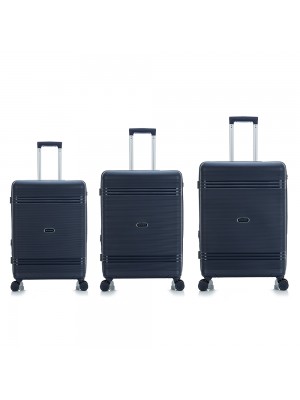 Комплект чемоданов 11193 темно-синий