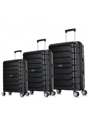 Комплект чемоданов 11191 черный