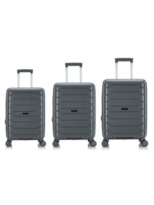 Комплект чемоданов 11191 серый