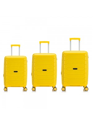 Комплект чемоданов 11191 желтый